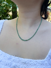 Zambian Emerald Necklace