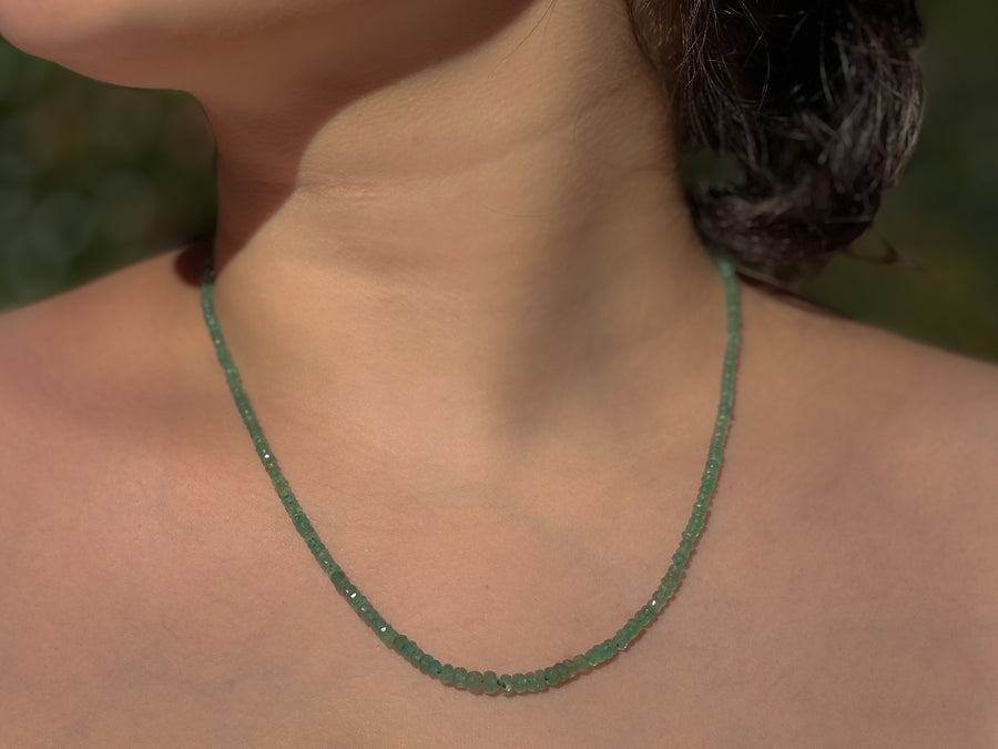 Zambian Emerald Necklace