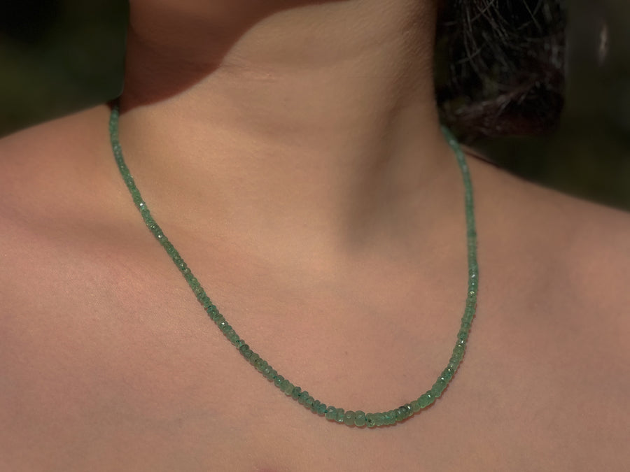 Zambian Emerald Necklace