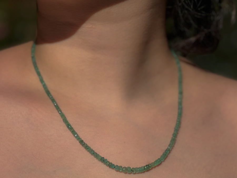 Zambian Emerald Necklace