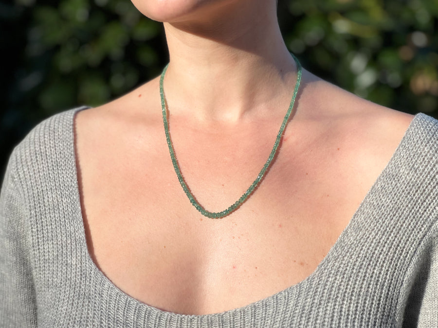 Zambian Emerald Necklace