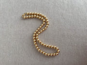 Gold Bead Necklace