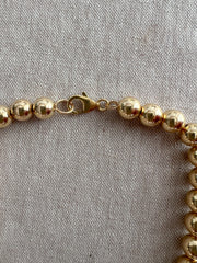 Gold Bead Necklace