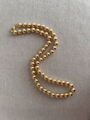 Gold Bead Necklace