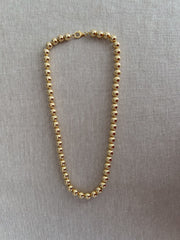 Gold Bead Necklace
