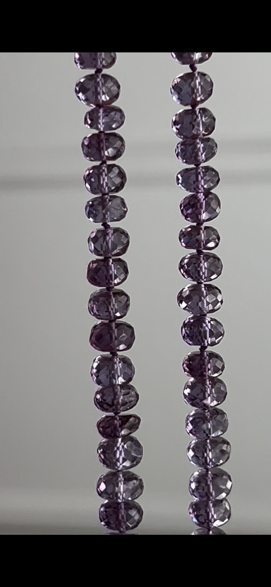 Alexandrite Necklace, Lab Grown Alexandrite