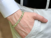 Men's Prehnite Bracelet