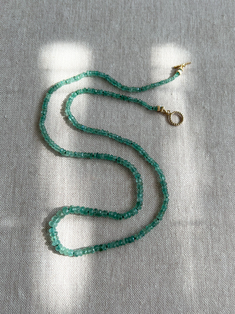 Zambian Emerald Necklace