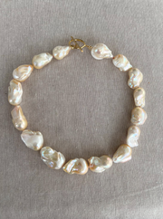 Baroque Pearl Choker Necklace