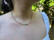 Ethiopian Multi Color Opals Necklace