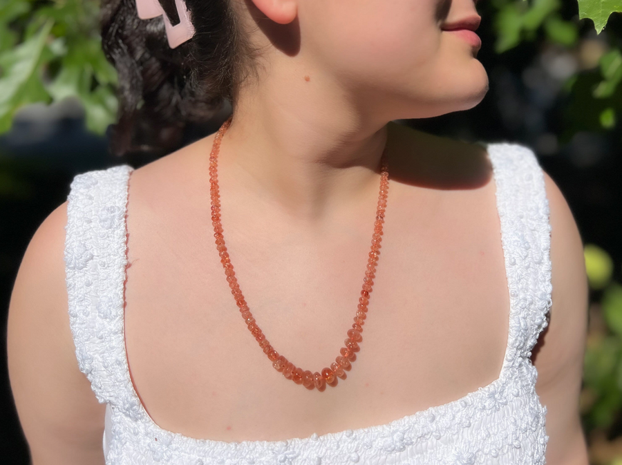 Sunstone Necklace