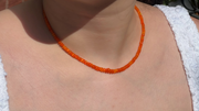 Orange Opal Necklace