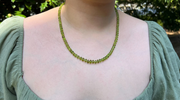 Peridot Roundel Necklace