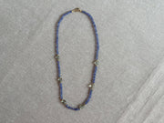 Tanzanite Necklace with Prasolite Accents