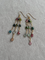 Tourmaline Dangle Earrings