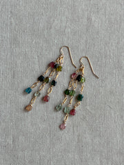 Tourmaline Dangle Earrings