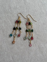 Tourmaline Dangle Earrings