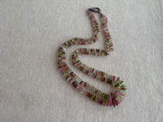 Tourmaline Bolts Double Strand Necklace