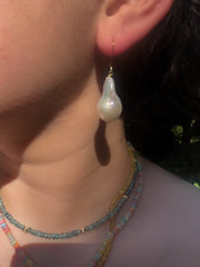 Baroque Pearl Drop Earrings