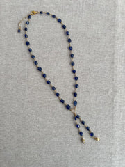 Sapphire Lariat Necklace