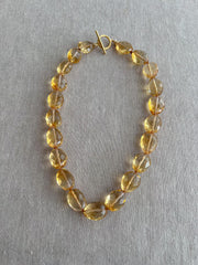 Citrine Nuggets Choker