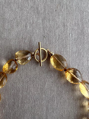 Citrine Nuggets Choker