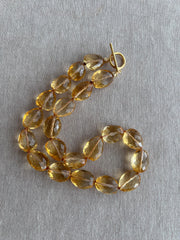 Citrine Nuggets Choker