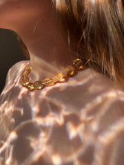 Citrine Nuggets Choker