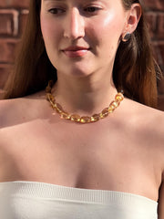 Citrine Nuggets Choker
