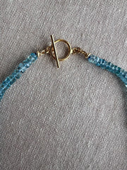 Santa Maria Aquamarine Necklace, Gem Grade