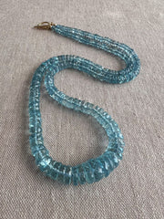 Santa Maria Aquamarine Necklace, Gem Grade