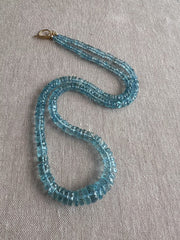 Santa Maria Aquamarine Necklace, Gem Grade