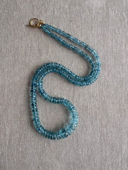 Santa Maria Aquamarine Necklace, Gem Grade