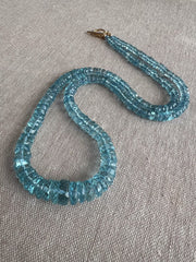 Santa Maria Aquamarine Necklace, Gem Grade
