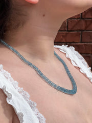 Santa Maria Aquamarine Necklace, Gem Grade