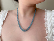 Santa Maria Aquamarine Necklace, Gem Grade