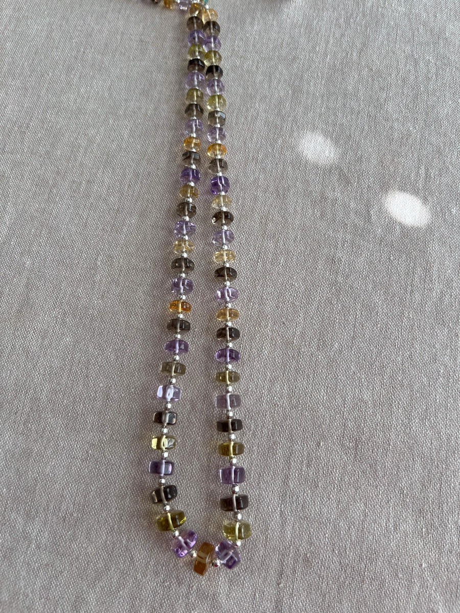 Semi Precious Mix Beads, Button Cut, AAA Grade, Rare Find