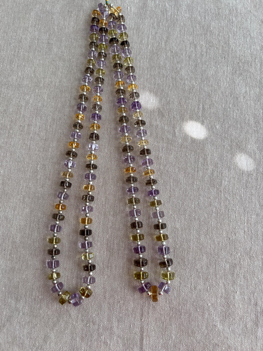 Semi Precious Mix Beads, Button Cut, AAA Grade, Rare Find