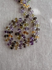 Semi Precious Mix Beads, Button Cut, AAA Grade, Rare Find