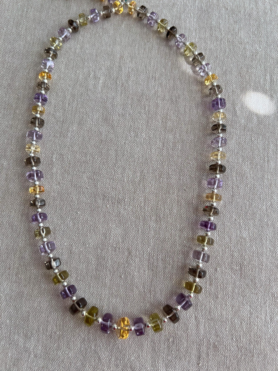 Semi Precious Mix Beads, Button Cut, AAA Grade, Rare Find