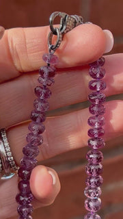 Alexandrite Necklace, Lab Grown Alexandrite