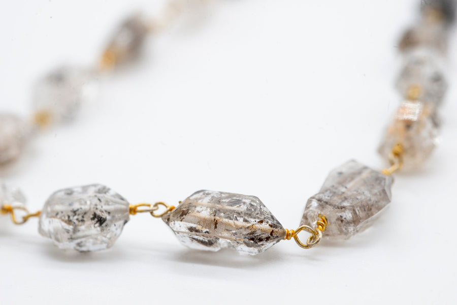 Herkimer Nuggets Necklace