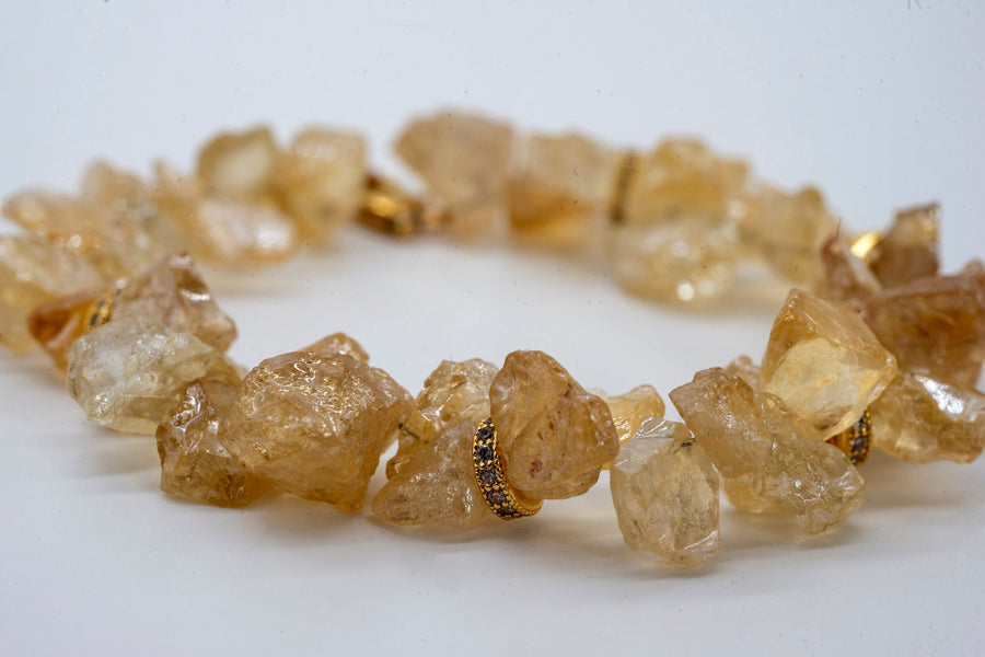 Natural Citrine Necklace