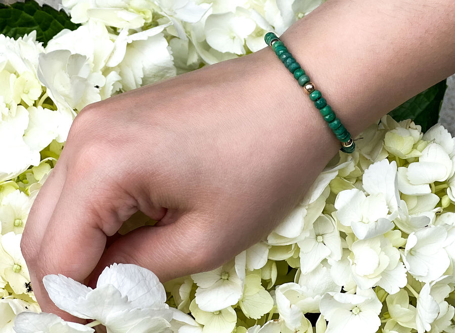 Natural Emerald Bracelet