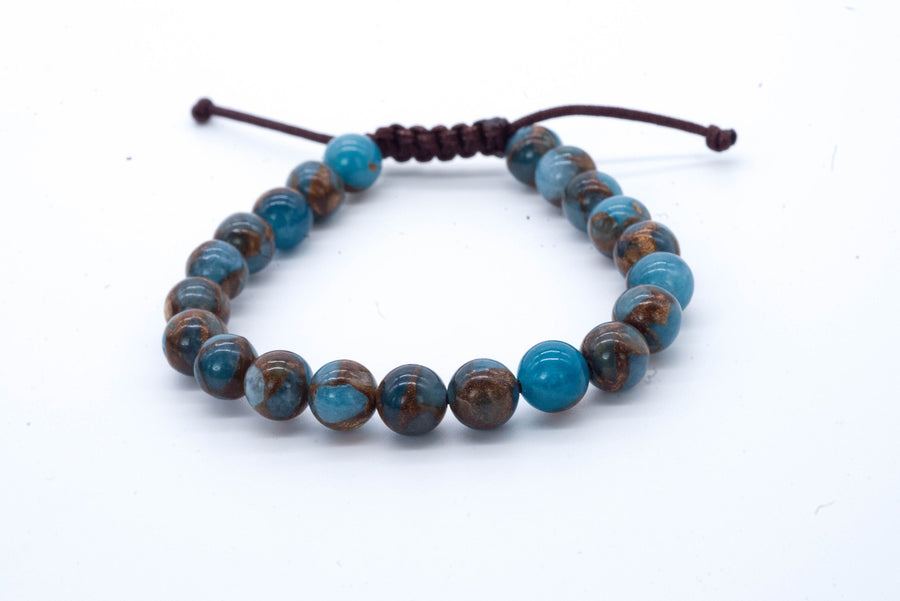 Men's Peruvian Turquoise Adjustable Bracelet