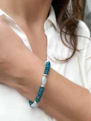 Swiss Blue Topaz Bracelet