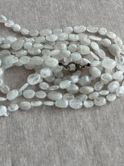 Long Moonstone Necklace