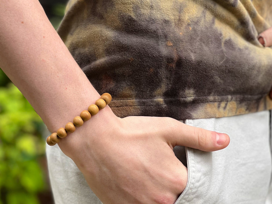 Sandalwood Stretch Bracelet